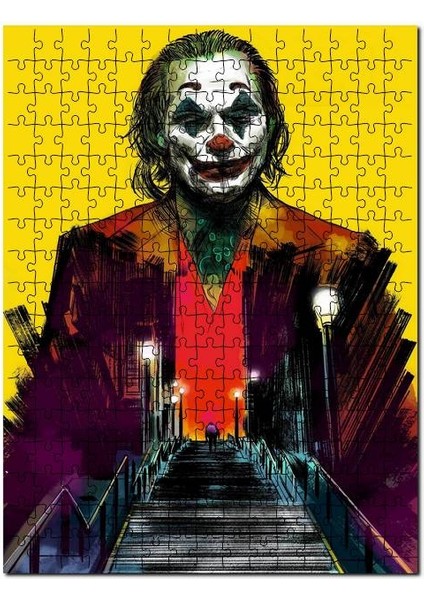 2019 Joker Filmi Merdivenler 255 Parça Puzzle Yapboz Mdf (Ahşap)