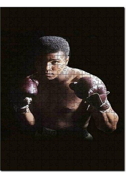 Muhammed Ali Khaliah Gençlik 1000 Parça Puzzle Yapboz Mdf (Ahşap)