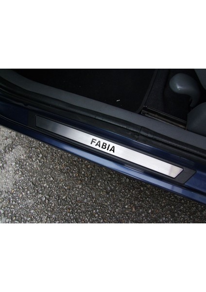 Skoda Fabia Sw Krom Kapı Eşik Koruması 1999-2007 4 Parça