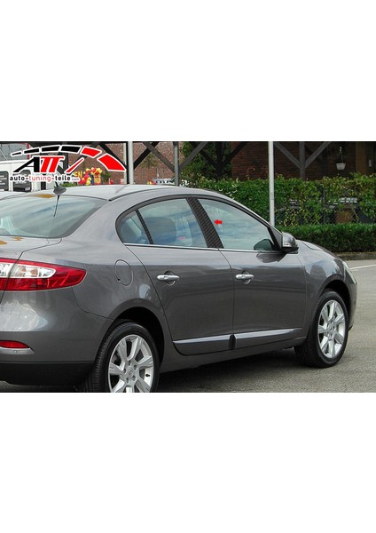 Renault Fluence 2010-2016 Karbon Kapı Direği Kaplaması Cam Direği Şık Görünüm 6 Parça