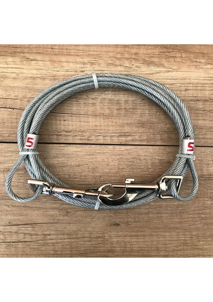 6 mm 5 M Köpek Bahçe Bağlama Halatı