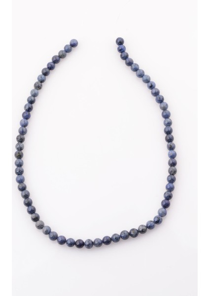 Dumortierit Doğal Taş Dizi 6 mm Küre Kesim