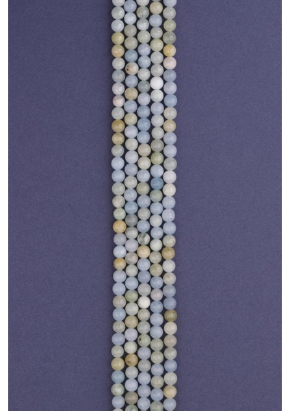 Akuamarin - Heliodor Doğal Taş Dizi 6 mm Küre Kesim fiyatları