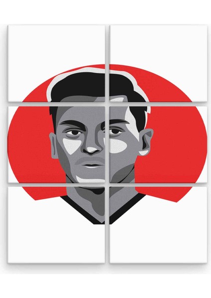Mesut Özdil BLL1218 6 Parça Ahşap Mdf Tablo NHL5715