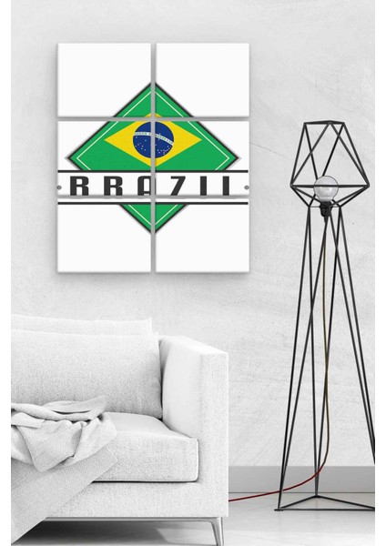 Brazil BLL2257 6 Parça Ahşap Mdf Tablo NHL6754