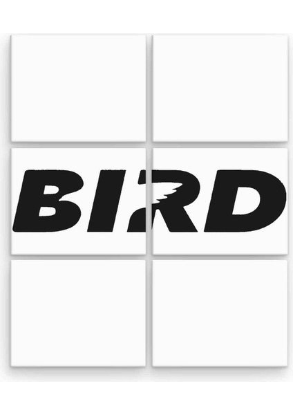 Bird BLL2542 6 Parça Ahşap Mdf Tablo NHL7039