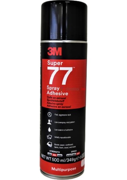 Super 77 Sprey - Çok Amaçlı Sprey Yapıştırıcı 500 ml