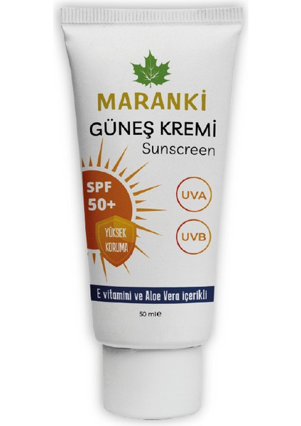 Güneş Kremi 50+ Spf