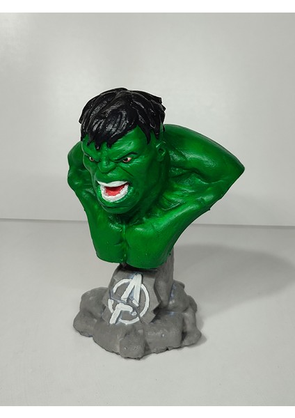 Marvel's Avangers: Hulk Dekoratif, Biblo, Büst, Figür (12,5 Cm)