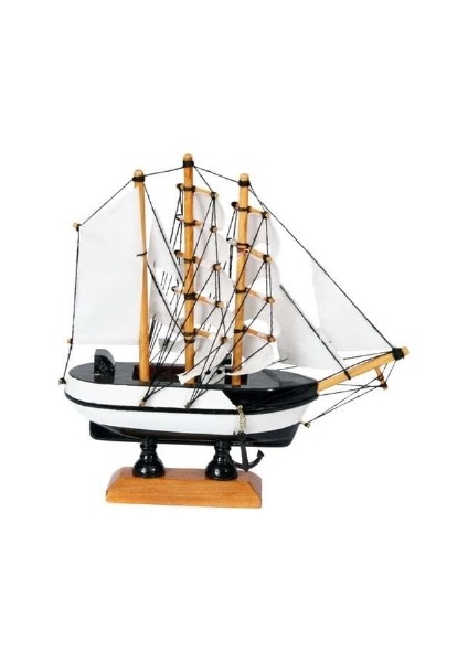 Maket Gemi Set 16X4.5X15 cm Dekoratif Hediyelik Ev Ofis Aksesuarı
