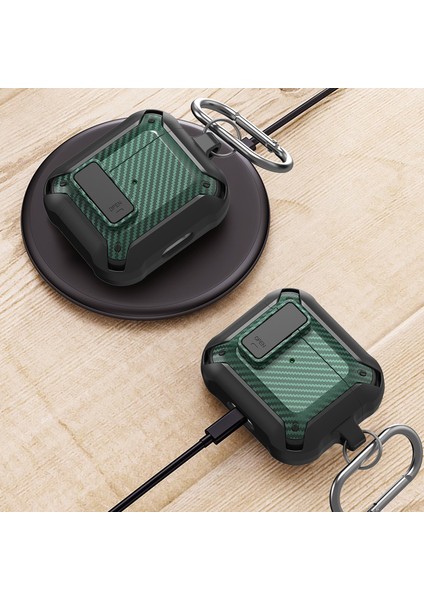 3 Siyah Yeşil Için Bumblebee Karbon Fiber Kulaklık Kasası (Yurt Dışından) modelleri