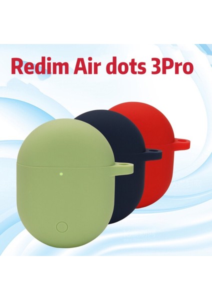 Xiaomi Redmi Airdots 3 Pro Red Için Silikon Koruyucu Kılıf (Yurt Dışından)