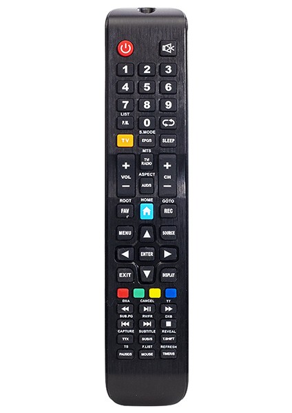 Skytech Yeni Model Lcd-Led Tv Kumanda (33186 Kalıp-Tv Tuşu Sarı) 308C