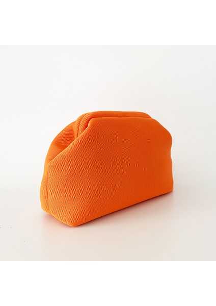 Kadın Turuncu Clutch El Çantası