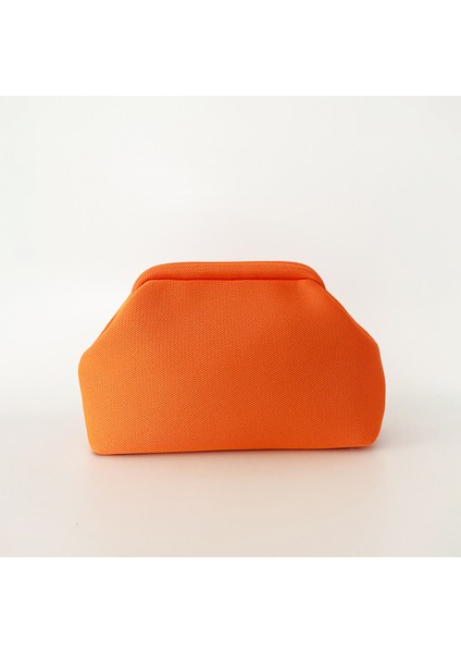 Kadın Turuncu Clutch El Çantası