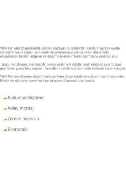 Fit Tutucu 2 mm 250 Li̇k Poşet - Seramik Karo Porselen Düzleştirici Klips - K356333