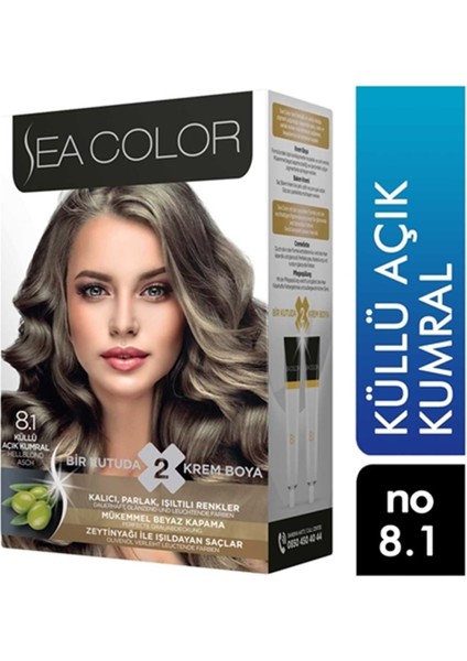 Sea Color Set Boya 8.1 Küllü Açık Kumral 8698753387190