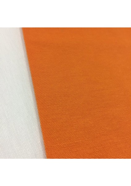 Bade Tasarım Punch ve El Nakış Kumaşı Turuncu 100X90 cm