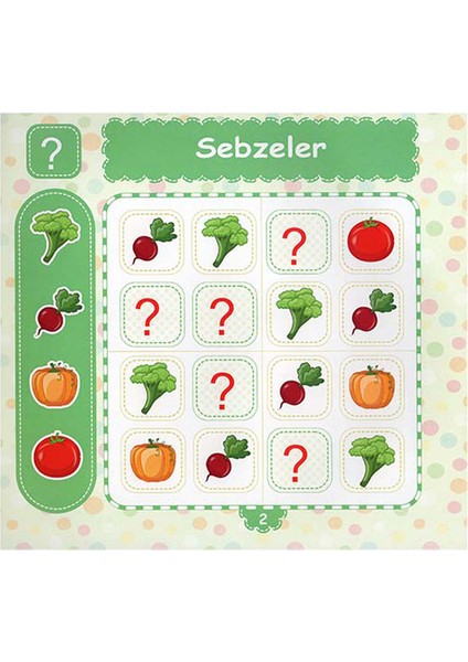 +3 Yaş Sudoku 4’lü Set (Teleskop Yayınları)