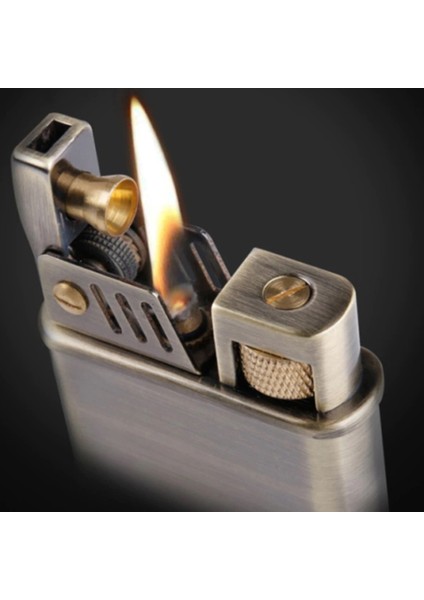 SM-549T Benzinli Retro Çakmak Bronz