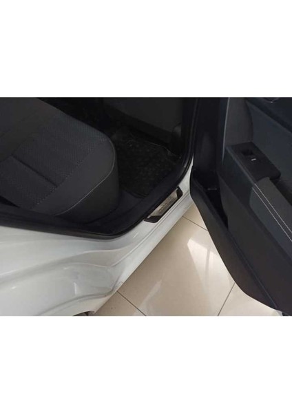 Toyota Corolla 2013-2016 Kapı Eşik Nikelajı