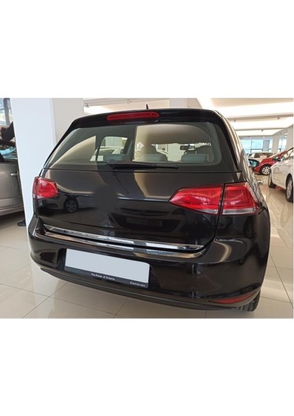 Volkswagen Golf 7-7.5 2013-2020 Bagaj Kapağı Çıtası Nikelaj