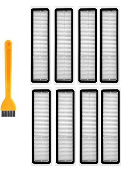 Dreame L10 Pro Beyaz Uyumlu Yedek Hepa Filtre ve Temizleme Fırçası-9 Parça