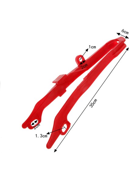 Honda CR125R CRF250X Için Kırmızı Zincir Kaydırıcı Kılavuz Salıncak Kol Koruyucu (Yurt Dışından) modelleri