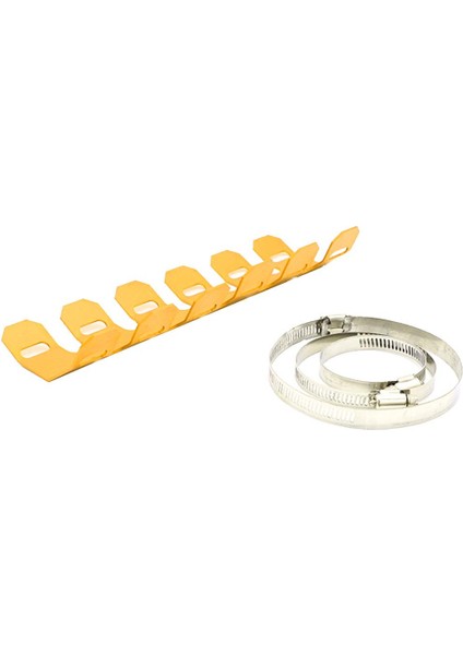 25CM Motosiklet Egzoz Bacak Isı Ğı, Sarı (Yurt Dışından) fiyatları