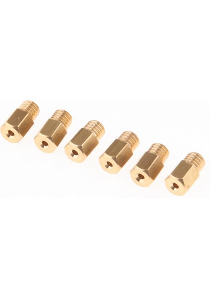 6pcs 220 230 240 250 260 270 Bakır Kafa Ana Jet Kiti Karbüratör Için (Yurt Dışından)
