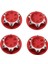 4pcs Rc Tekerlek Göbeği 1/8 Agama Kırmızı Için 17MM Fındık (Yurt Dışından) 1