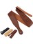 Gitar Sapanlar Elektrikli Halk Gitar Bas Kemer 6.5cm Genişlik 110-130 cm 3 Renkler - Açık Kahverengi (Yurt Dışından) 3