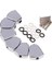 Set / 6 Adet Tuning Pegs Tuner Makinesi Başkanı Düğmeler Topuzu Gitarist Aracı Set Dıy (Yurt Dışından) 1