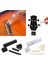 Akustik Halk Gitar Parçaları Eyer Somun Oluklu + 6 Köprü Pin Peg + String Sarıcı (Yurt Dışından) 4
