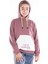 Kız Çocuk Made Yazı Baskılı Kapşonlu Sweatshirt 14164 3