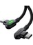 CA-8080 Type-C Type-C Pd Ledli Data Şarj Kablosu 1.5m Siyah 2