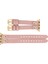 Apple Watch Uyumlu Deri Kordon Ely Double Tour Gold Trk Nu2 Pembe 4