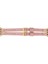 Apple Watch Uyumlu Deri Kordon Ely Double Tour Gold Trk Nu2 Pembe 5