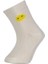 Desenli Bamboo 2li Çorap 68384 Sarı-Ekru 2