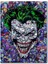 Joker Yüz Çizimi Çizgi Roman 120 Parça Puzzle Yapboz Mdf (Ahşap) 1