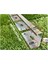 Mgf 10 Mt. (2mt x 5 Adet) Galvaniz Metal Çim Ayırıcı Sert Düz -Çim Sınırlayıcı Seperatör Taş Toprak Ayıracı 2