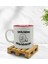 Gift Yıkılmadım Dinleniyorum Tasarımlı Içi Kırmızı Renkli Kupa Bardak Model 1 1