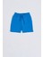 Organik Bağcıklı Erkek Çocuk Bermuda Şort - Mavi - 6-8 1
