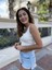 Heldy Şerit Askı Detaylı Triko Örme Bluz 4