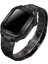 Apple Watch 4 44 mm Uyumlu Luxury Modifikasyon Kiti Hublot Tasarım Paslanmaz Çelik Kasa & Kordon 1