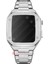 Apple Watch 4 44 mm Uyumlu Luxury Modifikasyon Kiti Hublot Tasarım Paslanmaz Çelik Kasa & Kordon 2