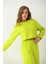Sarı Örme Crop Bluz 2