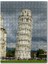 Pisa Kulesi Ziyaretçiler Yağmur Bulutları 120 Parça Puzzle Yapboz Mdf (Ahşap) 1