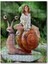 Salyangoz Dizginler Elinde Kız Illüstrasyon 255 Parça Puzzle Yapboz Mdf (Ahşap) 1