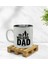 Kişiye Özel Walking Dad Tasarımlı Içi Siyah Renkli Kupa Bardak Model 2 1